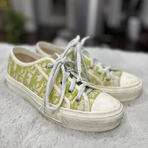 Dior oblique low top sneakers